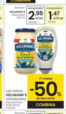Eroski HELLMANN'S Mayonesa oferta