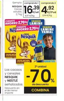 Eroski NESQUIK Cacao soluble oferta