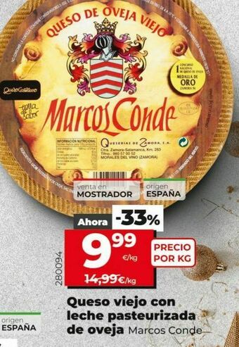 Maxi Dia Queso viejo marcos conde oferta
