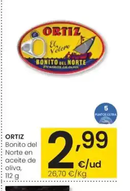 Eroski ORTIZ Bonito del Norte en aceite de oliva oferta