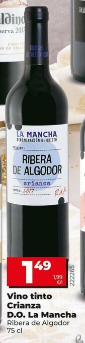 Maxi Dia Vino tinto ribera de algodor oferta