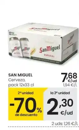 Eroski SAN MIGUEL Cerveza oferta