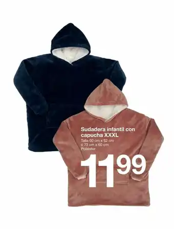 Zeeman Sudadera Infantil Con Capucha Xxxl oferta