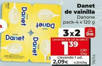 Dia Danet vainilla danone oferta