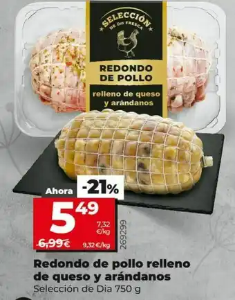 Dia Redondo de pollo dia oferta