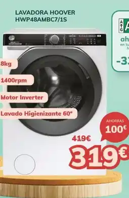 Mi electro HOOVER Lavadora hwp48ambc7/1s oferta