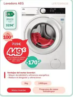 Mi electro AEG Lavadora oferta