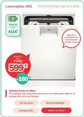 Mi electro AEG Lavavajillas oferta