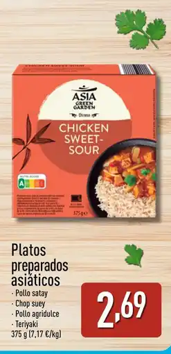 ALDI Platos preparados asiáticos oferta