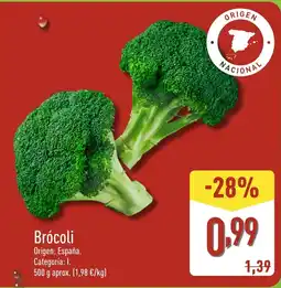 ALDI Brócoli oferta