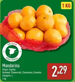 ALDI Mandarina oferta