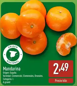 ALDI Mandarina oferta