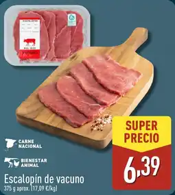ALDI Escalopín de vacuno oferta