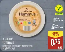 ALDI LA COCINA Hummus oferta