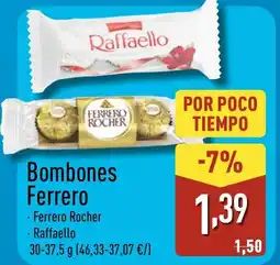 ALDI Bombones Ferrero oferta