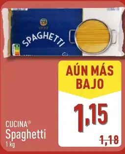 ALDI CUCINA Spaghetti oferta