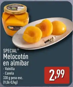 ALDI SPECIAL Melocotón en almíbar oferta
