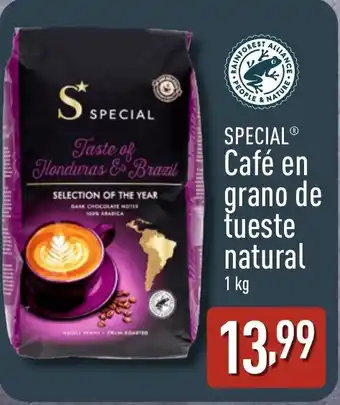 ALDI SPECIAL Café en grano de tueste natural oferta
