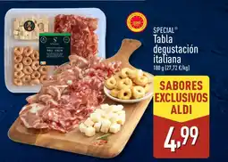 ALDI SPECIAL Tabla degustación italiana oferta