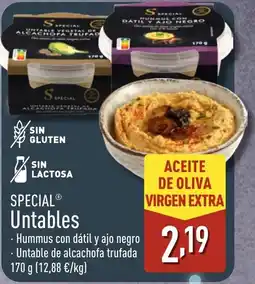 ALDI SPECIAL Untables oferta