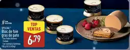 ALDI SPECIAL Bloc de foie gras de pato oferta
