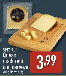 ALDI SPECIAL Queso madurado con cerveza oferta