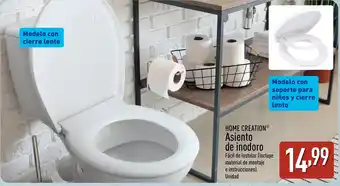 ALDI HOME CREATION Asiento de inodoro oferta