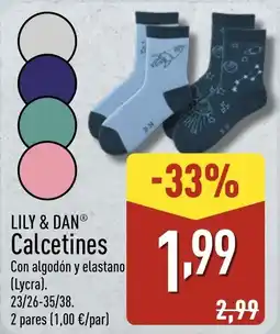 ALDI LILY & DAN Calcetines oferta