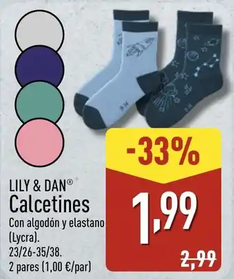 ALDI LILY & DAN Calcetines oferta