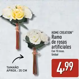 ALDI HOME CREATION Ramo de rosas artificiales oferta