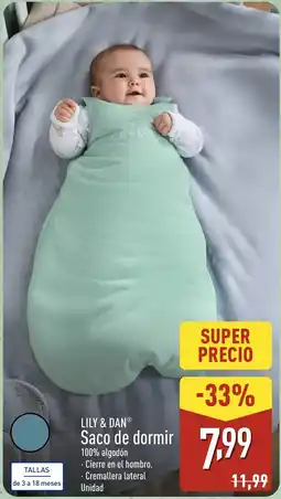 ALDI LILY & DAN Saco de dormir oferta