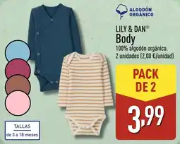 ALDI LILY & DAN Body oferta