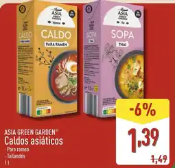 ALDI ASIA GREEN GARDEN Caldos asiáticos oferta