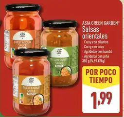 ALDI ASIA GREEN GARDEN Salsas orientales oferta