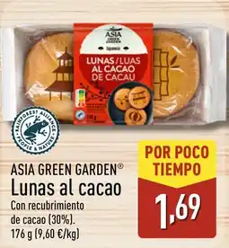 ALDI ASIA GREEN GARDEN Lunas al cacao oferta