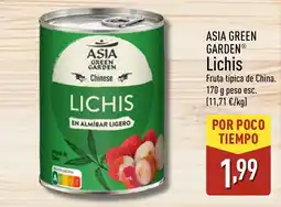 ALDI ASIA GREEN GARDEN Lichis oferta