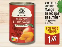 ALDI ASIA GREEN GARDEN Mango en rodajas en almíbar oferta