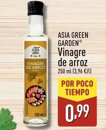 ALDI ASIA GREEN GARDEN Vinagre de arroz oferta