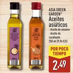 ALDI ASIA GREEN GARDEN Aceites asiáticos oferta