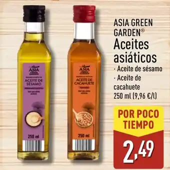 ALDI ASIA GREEN GARDEN Aceites asiáticos oferta