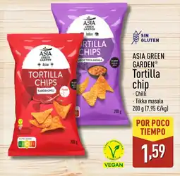 ALDI ASIA GREEN GARDEN Tortilla chip oferta