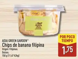 ALDI ASIA GREEN GARDEN Chips de banana filipina oferta