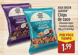 ALDI ASIA GREEN GARDEN Chips de coco oferta