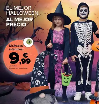 Carrefour Disfraces infantiles oferta