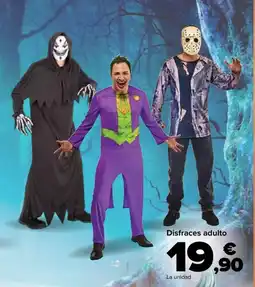 Carrefour Disfraces adulto oferta