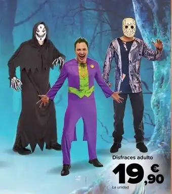 Carrefour Disfraces adulto oferta