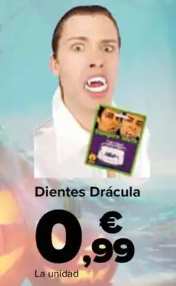 Carrefour Dientes Drácula oferta