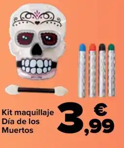 Carrefour Kit maquillaje Día de los Muertos oferta