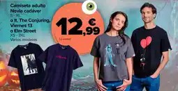 Carrefour Camiseta adulto Novia cadáver S-XL o It, The Conjuring, Viernes 13 o Elm Street XS - 3XL oferta