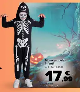 Carrefour Mono esqueleto infantil oferta